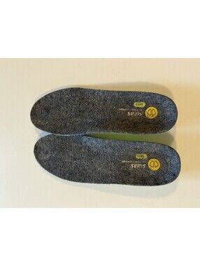 SIDAS MID Orthotic Insoles Small Gray Lime Green Arch Support Shoe Inserts